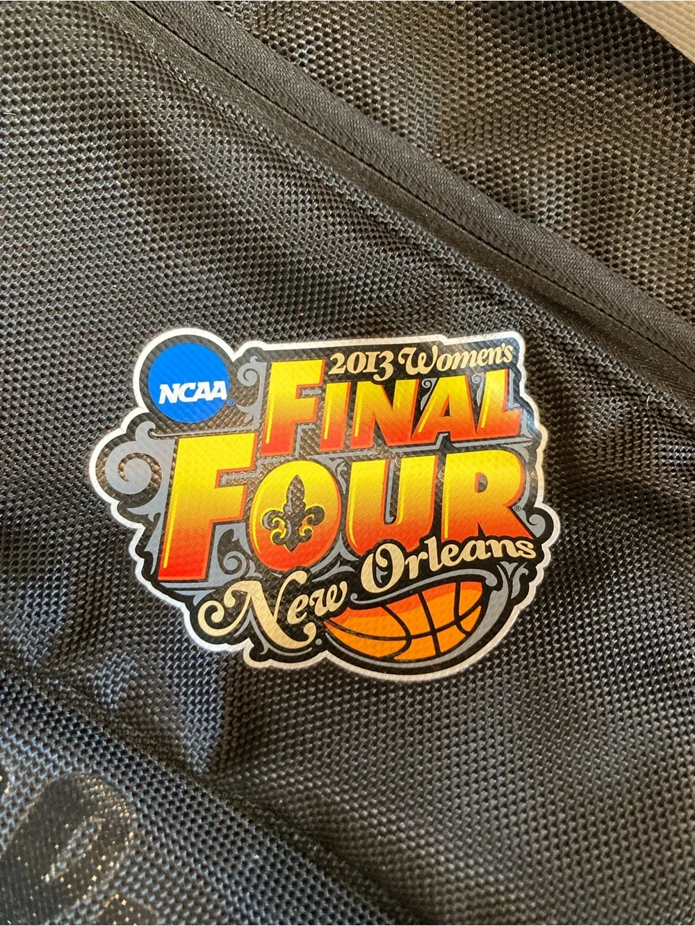 Wilson NCAA 2013 Women’s Final Four New Orleans Backpack Black Gray